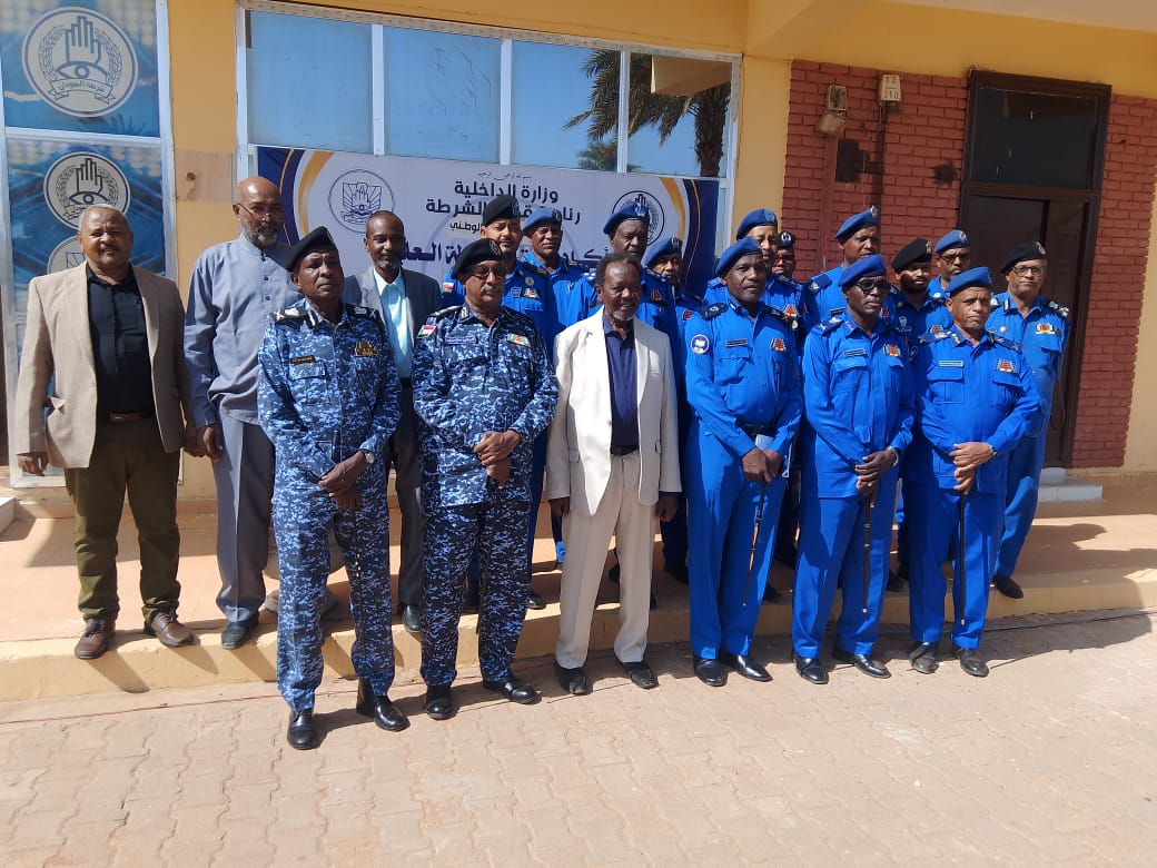 President of National Ribat University Inspects the Higher Police Academy and Meets with Officers of Fellowship Course (19)